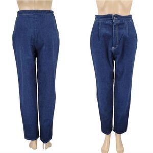 Cherokee of California Vintage Notched Waistband Western Jeans Pleated Front